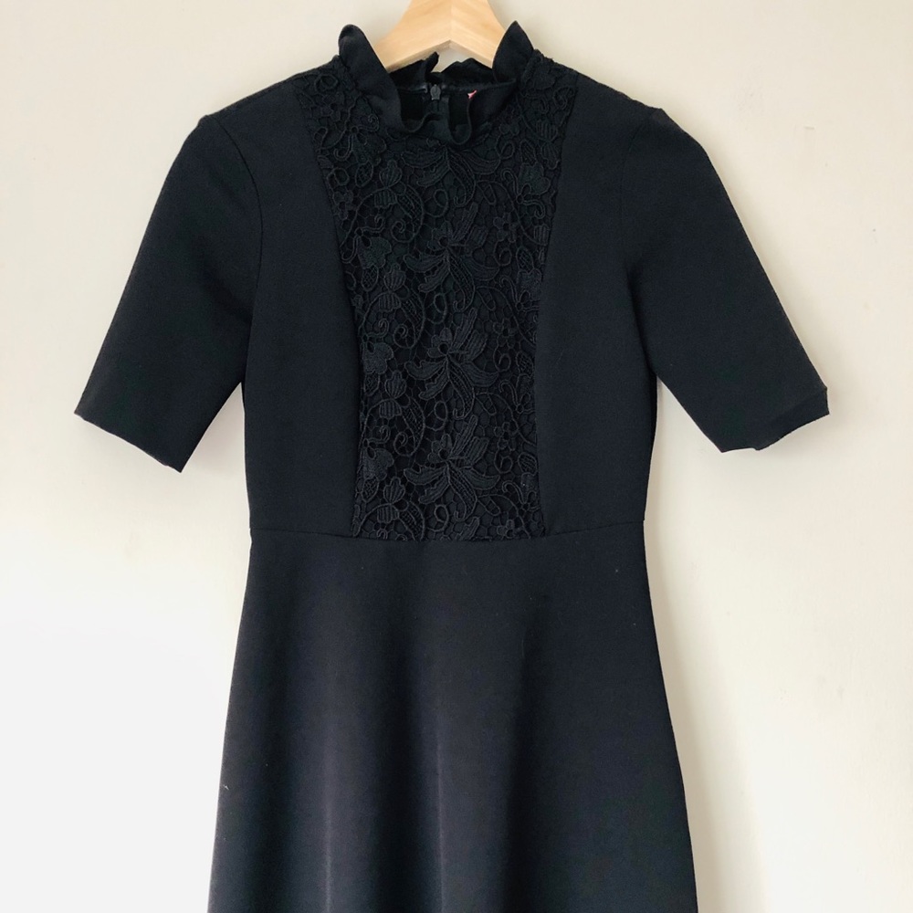 Zara black dress